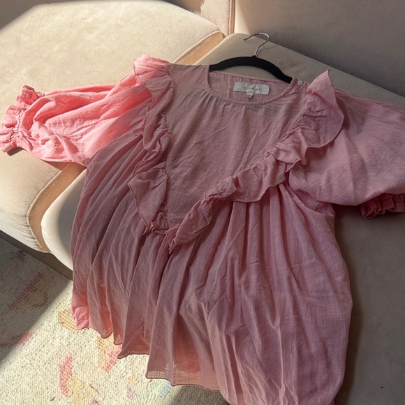 THE GREAT. Tops - Stunning soft pink blouse